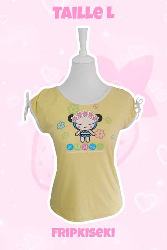 Tshirt jaune Pucca