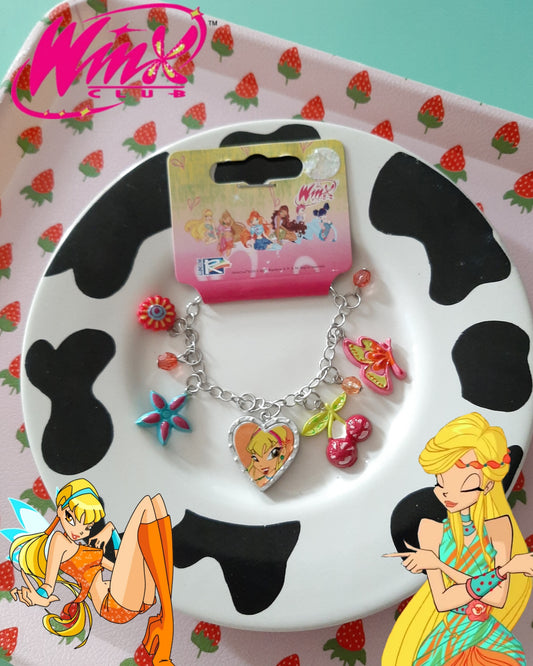 Bracelet avec pendentif Winx Stella