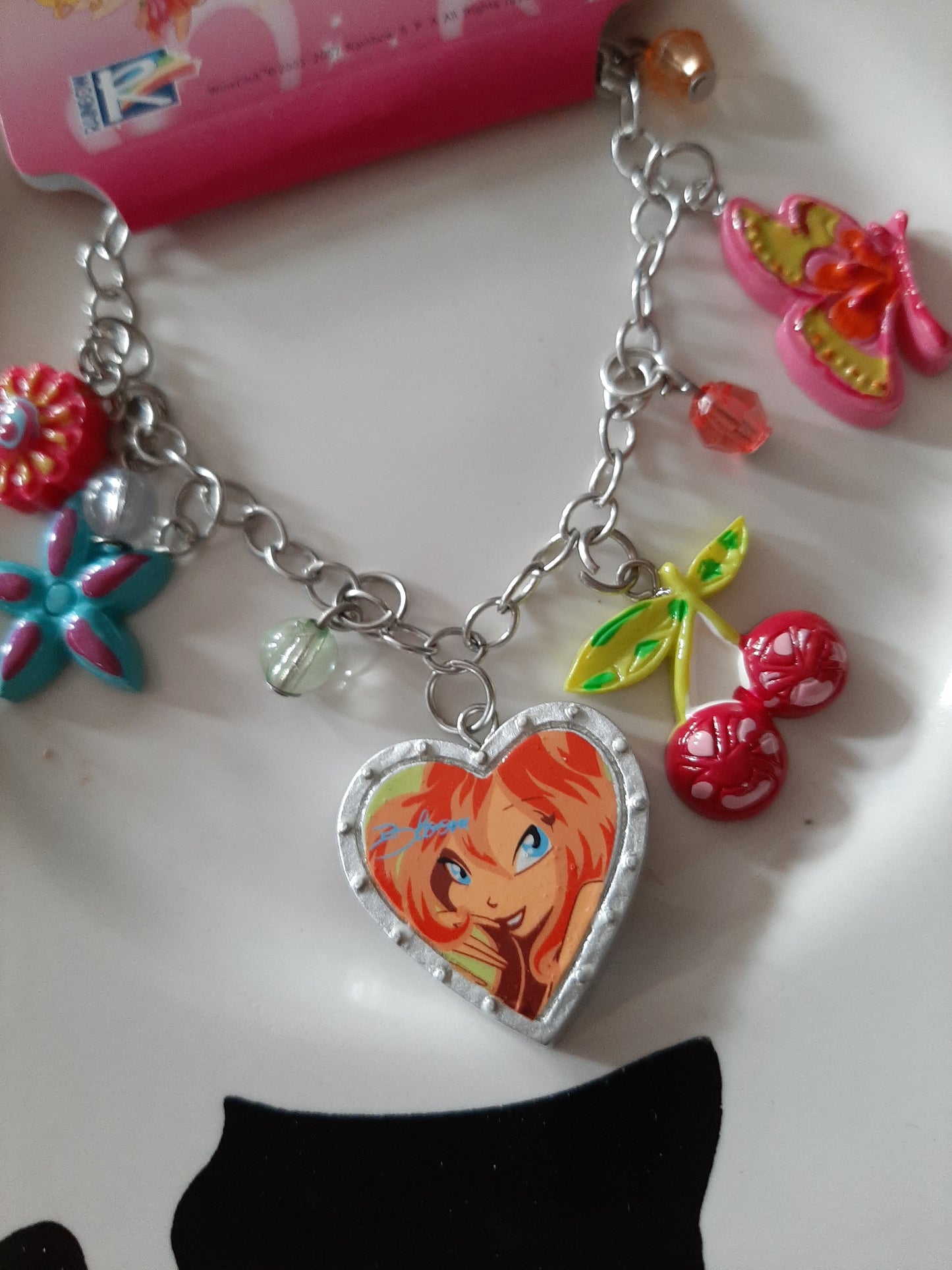 Bracelet avec pendentif Winx Bloom