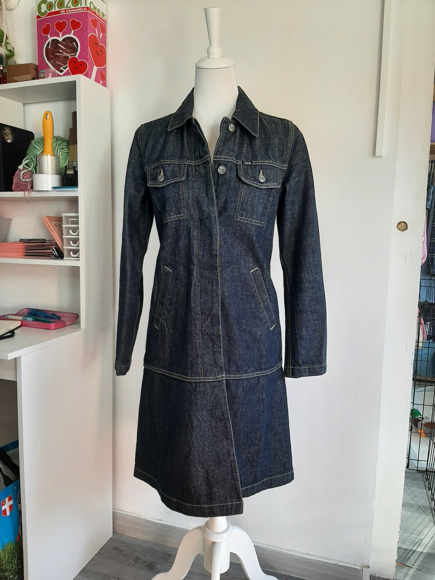 Robe en jean