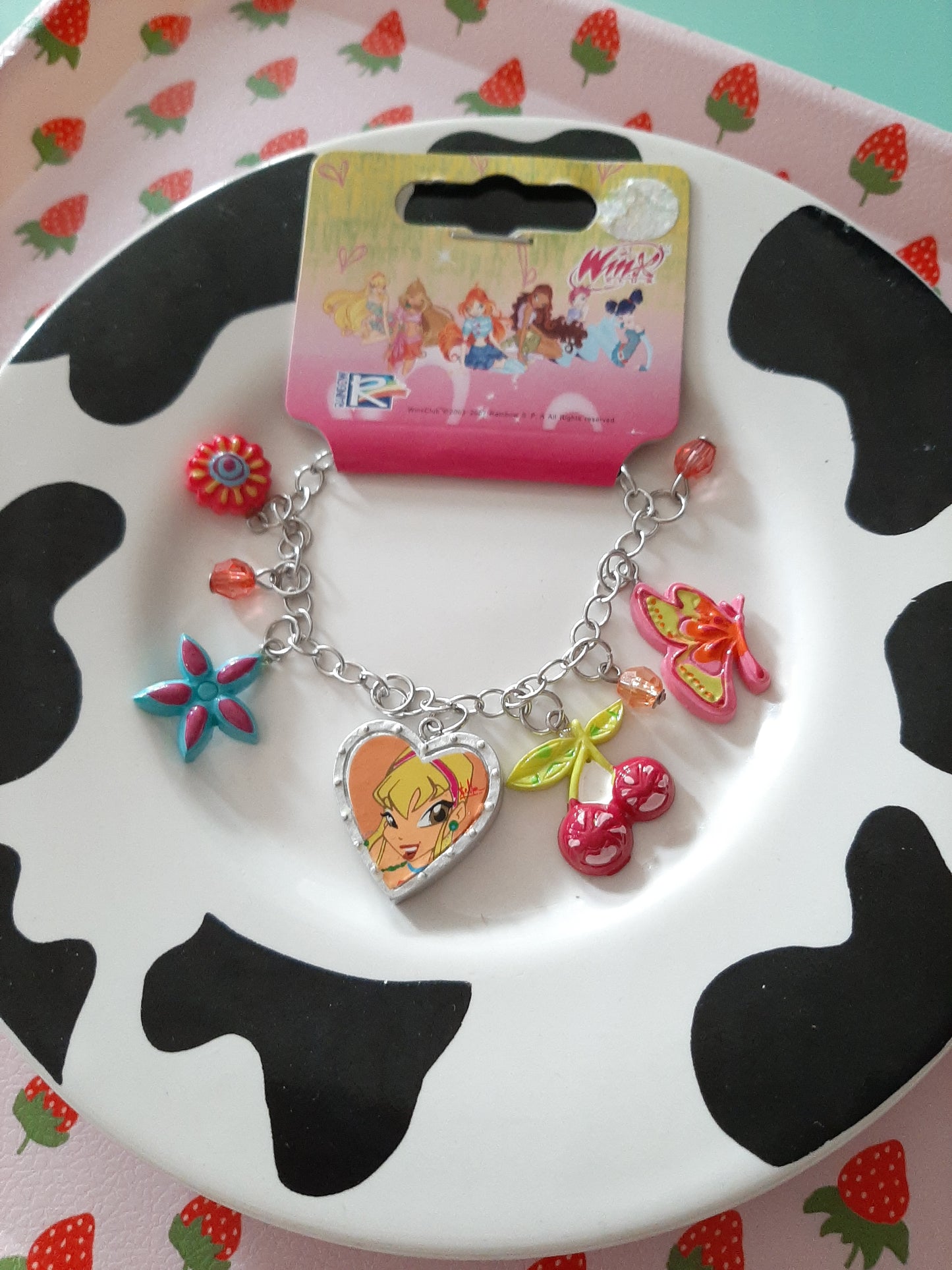 Bracelet avec pendentif Winx Stella