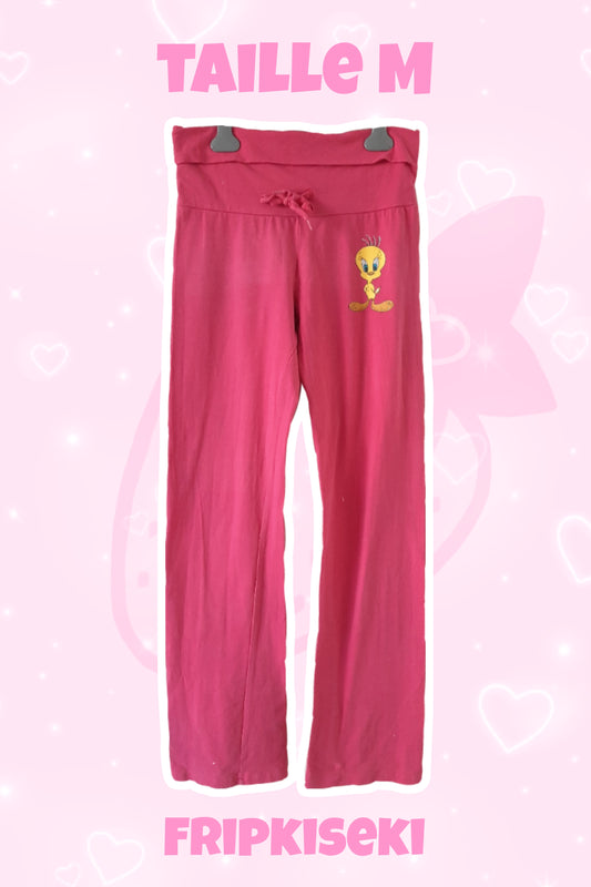 Pantalon survêtement rose Titi