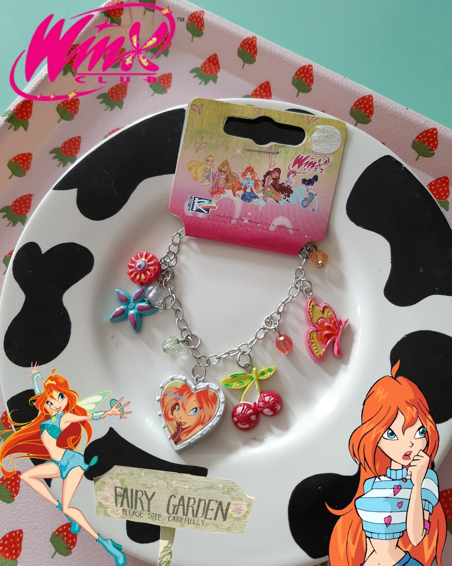 Bracelet avec pendentif Winx Bloom